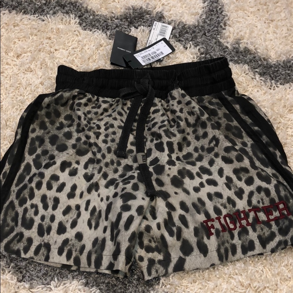 Dolce and Gabbana silk shorts